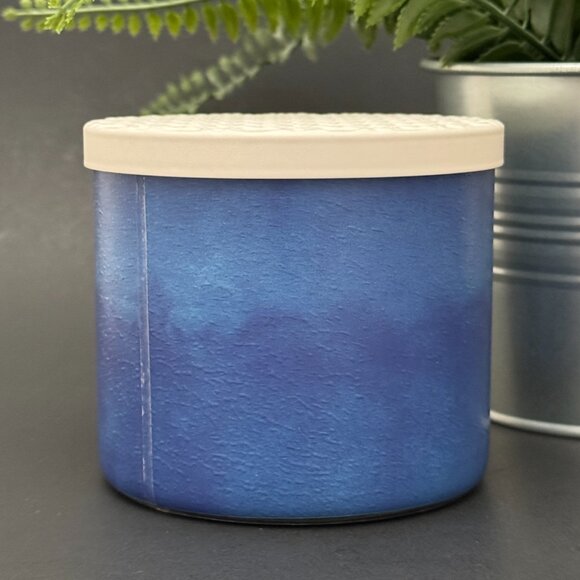 BBW Oceanside Lavender Bath & Body Works 3 Wick Candle - Picture 2 of 10